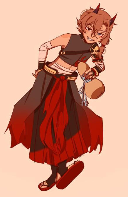 Full Body Sketch (Color)